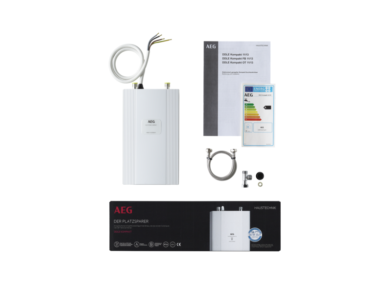 AEG Haustechnik Kompakt-Durchlauferhitzer DDLE Kompakt 11/13