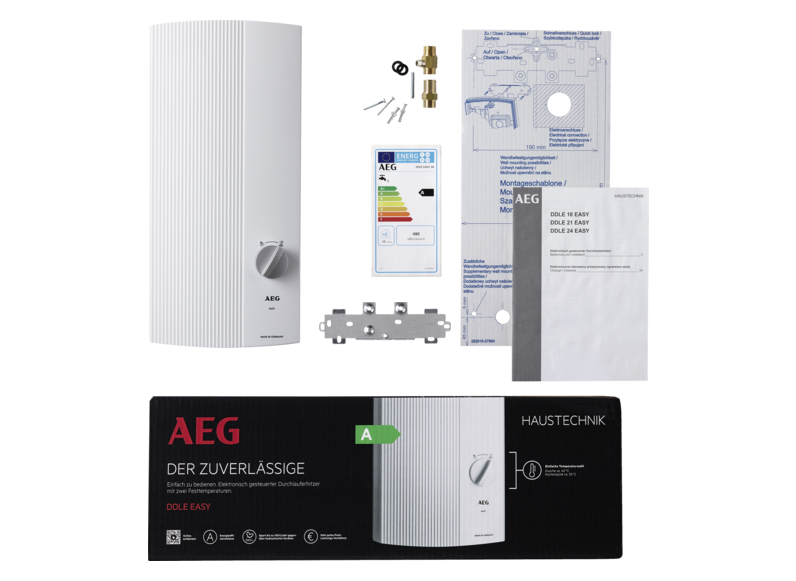 AEG Haustechnik Komfort-Durchlauferhitzer DDLE EASY 21