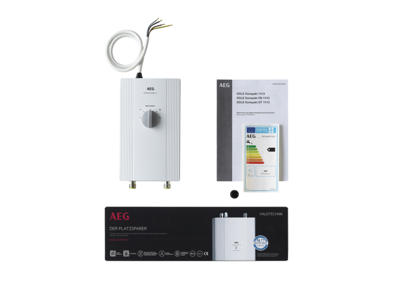AEG Haustechnik Kompakt-Durchlauferhitzer DDLE Kompakt OT 11/13
